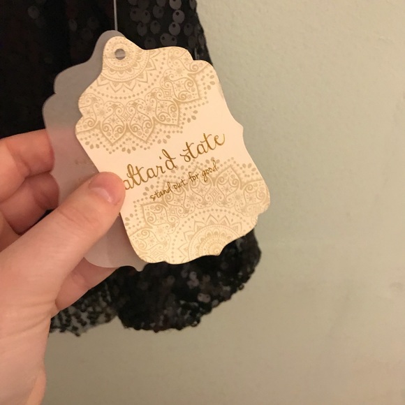 •Altar’d State• Sequined Swing Tank - Picture 5 of 7